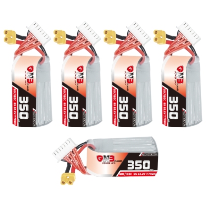 GAONENG GNB 6S 22.2V 350mAh 60C XT30 LiPo Battery
