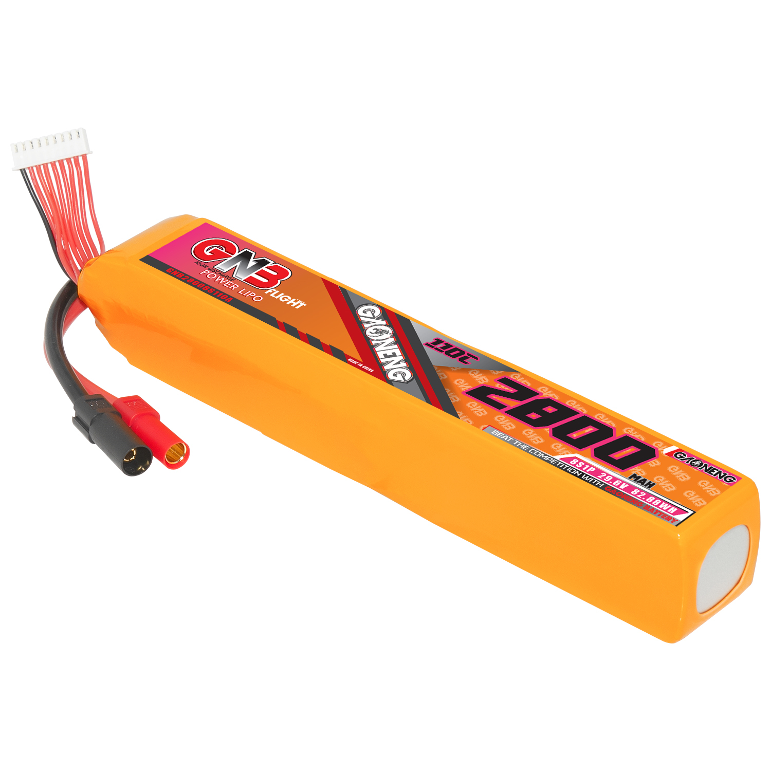 GAONENG GNB 8S 29.6V 2800mAh 110C LiPo Battery XT150
