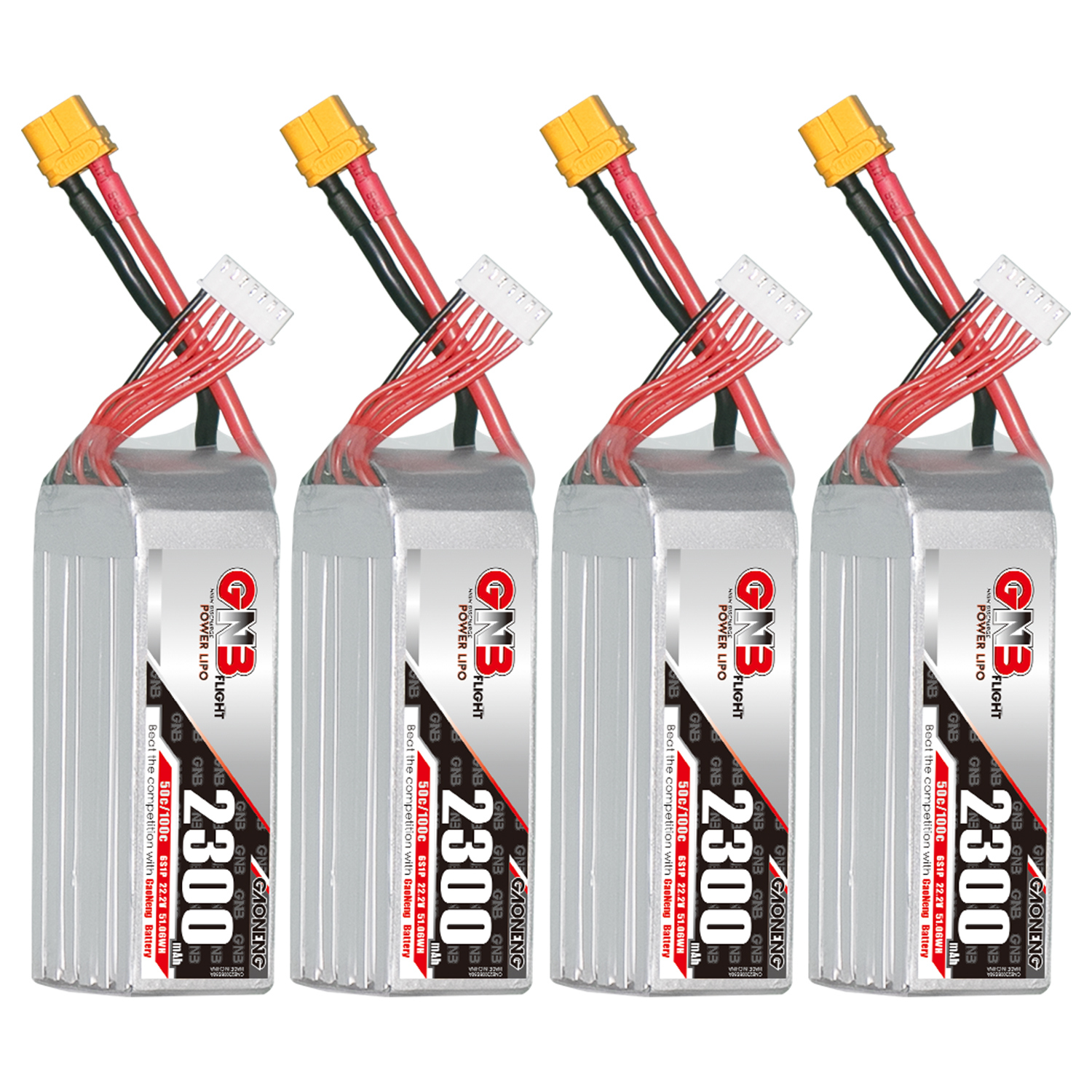 GAONENG GNB 6S 22.2V 2300mAh 50C XT60 LiPo Battery