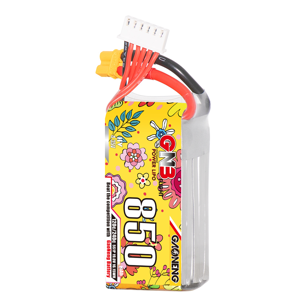 GAONENG GNB LiHV 5S 19V 850mAh 120C XT30 LiPo Battery