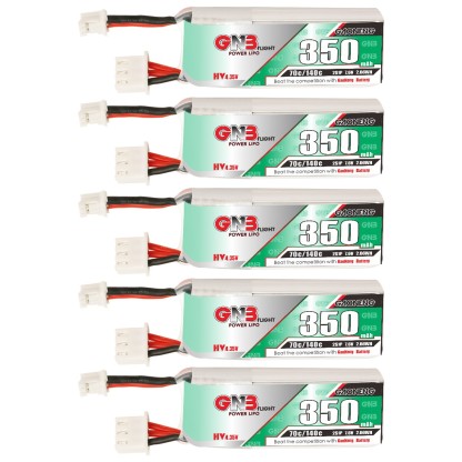 GAONENG GNB LiHV 2S 7.6V 350mAh 70C LiPo Battery PH2.0