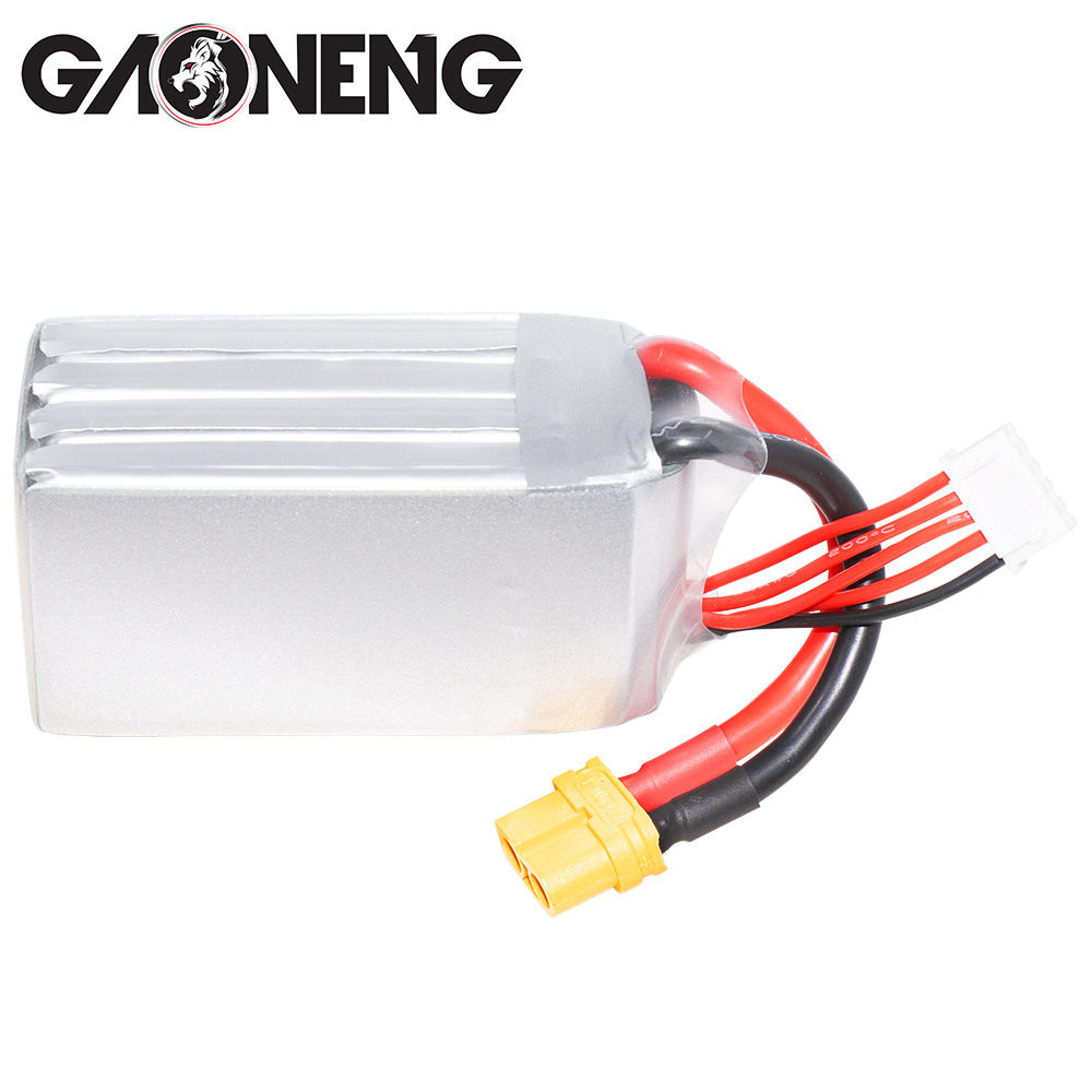 2PCS - GAONENG GNB 4S 14.8V 1550mAh 100C XT60 LiPo Battery