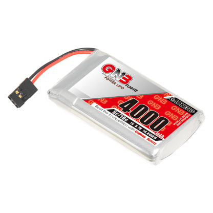 2PCS - GAONENG GNB 3.7V 4000mAh 5C LiPo Battery JR for Sanwa MT17 RX