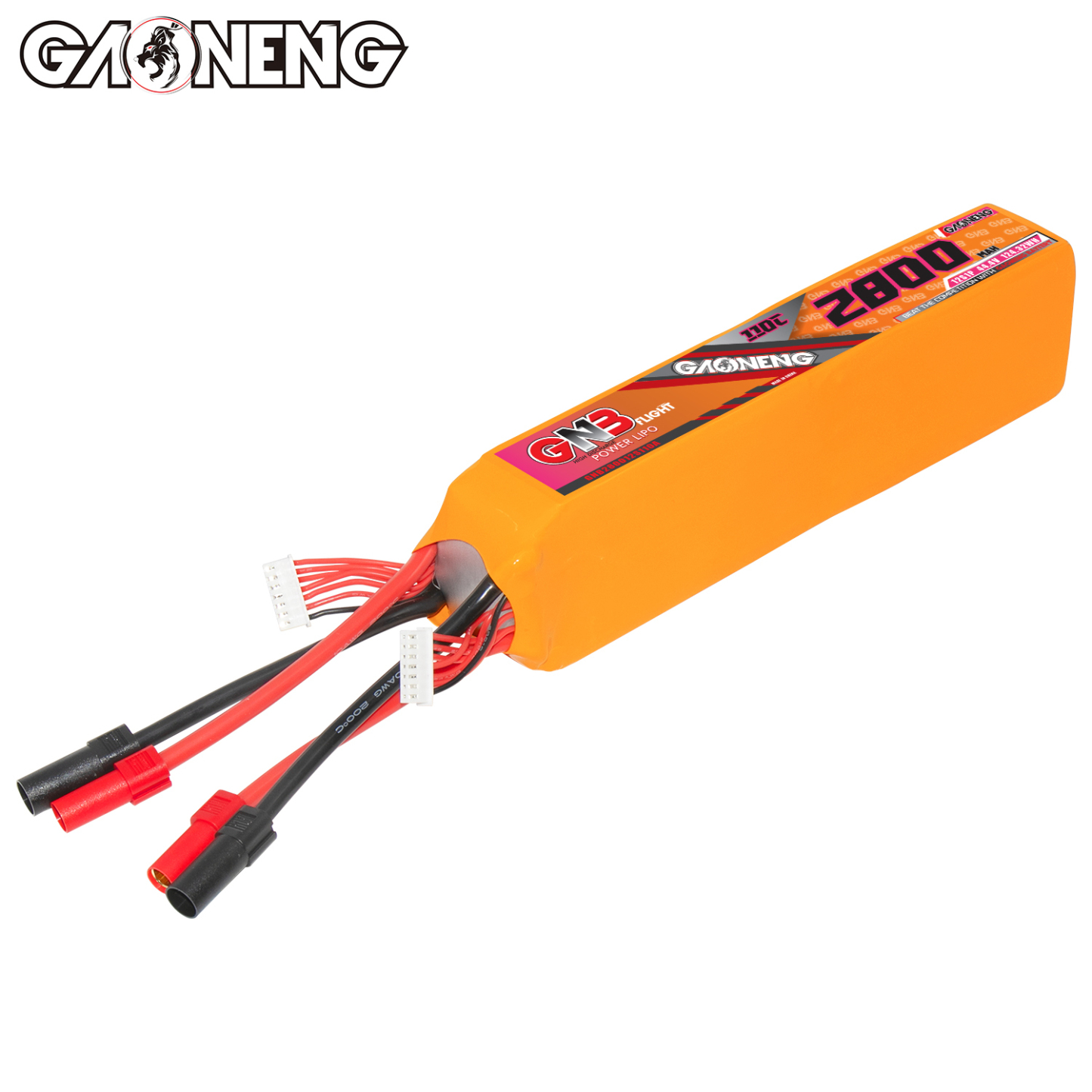 GAONENG GNB 12S 44.4V 2800mAh 110C LiPo Battery XT150