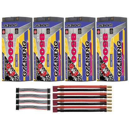 GAONENG GNB 4S 14.8V 8500mAh 140C 5mm Bullet Hard Case LiPo Battery