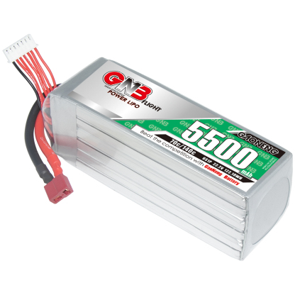 GAONENG GNB 6S 22.2V 5500mAh 70C LiPo Battery T-PLUG
