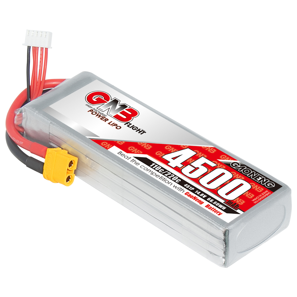 GAONENG GNB 4S 14.8V 4500mAh 110C LiPo Battery XT60