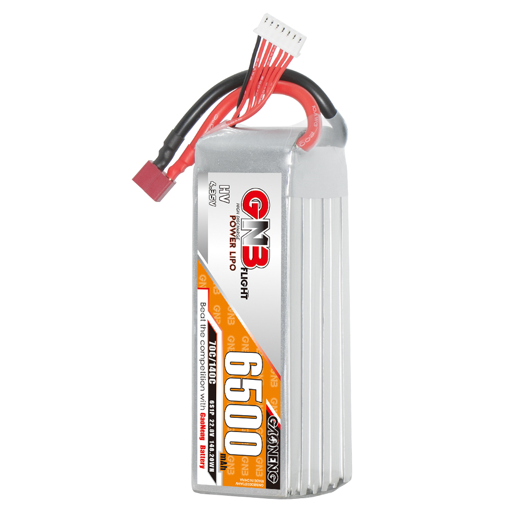 GAONENG GNB HV 6S 22.8V 6500mAh 70C LiPo Battery T-PLUG