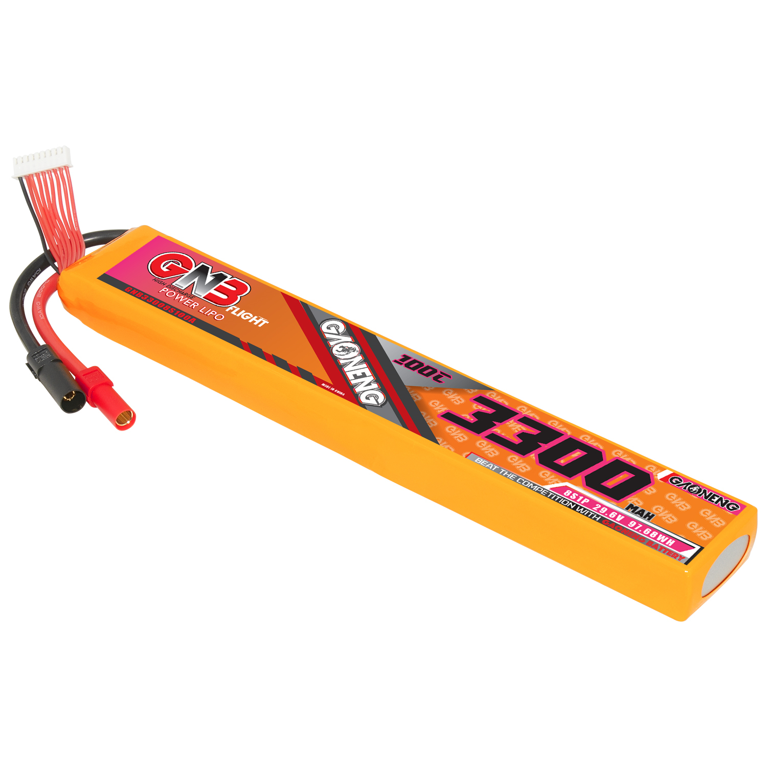 GAONENG GNB 8S 29.6V 3300mAh 100C LiPo Battery XT150