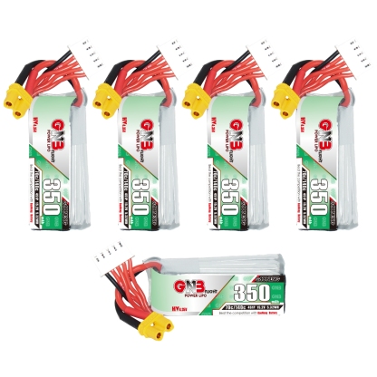 GAONENG GNB LiHV 4S 15.2V 350mAh 70C XT30 LiPo Battery