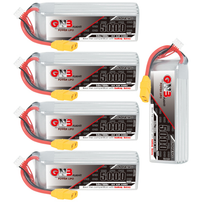 GAONENG GNB 4S 14.8V 5000mAh 50C LiPo Battery XT90