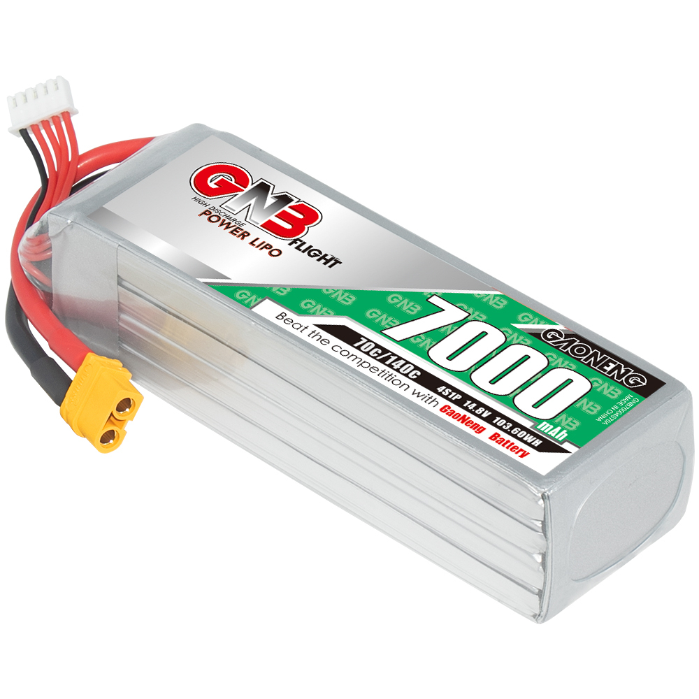 GAONENG GNB 4S 14.8V 7000mAh 70C LiPo Battery XT60