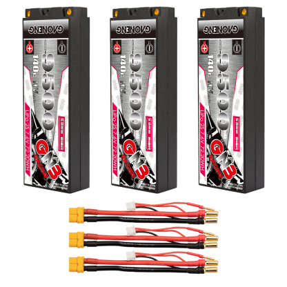 GAONENG GNB LiHV 2S 7.6V 9500mAh 140C Hard Case LiPo Battery