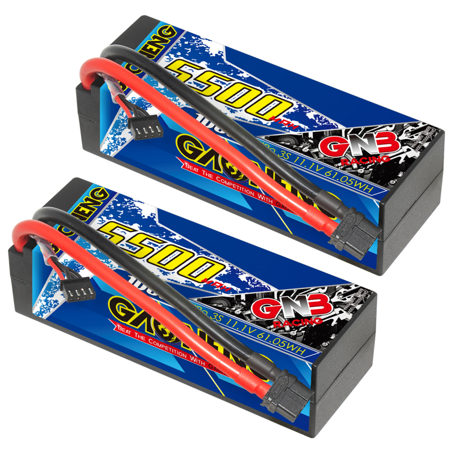 GAONENG GNB 3S 11.1V 5500mAh 100C Cabled Hard Case LiPo Battery XT60