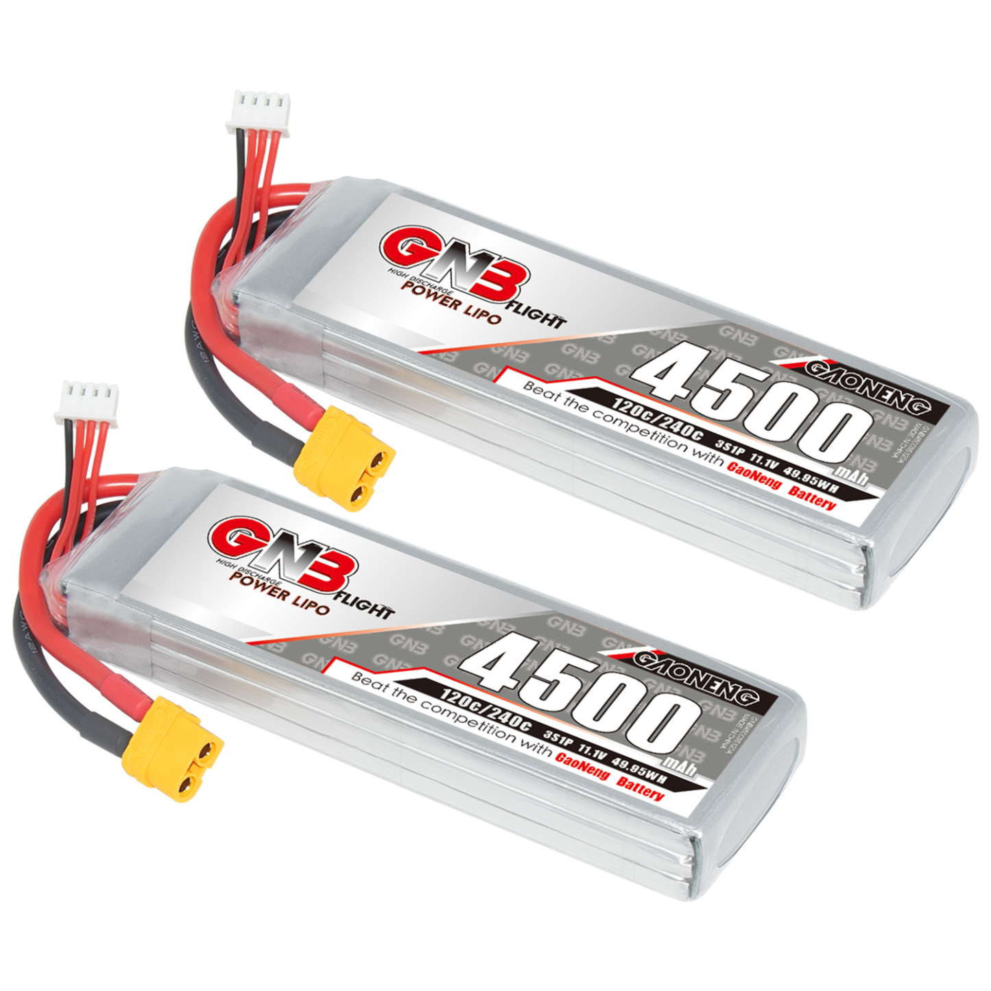 GAONENG GNB 3S 11.1V 4500mAh 120C LiPo Battery XT60