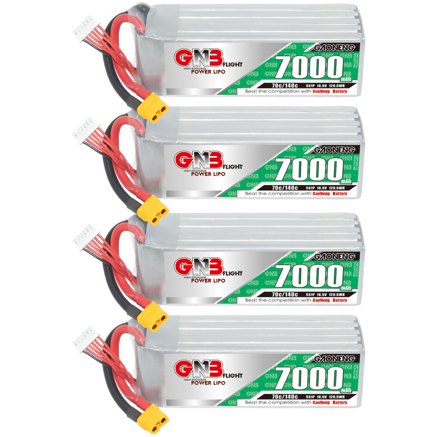 GAONENG GNB 5S 18.5V 7000mAh 70C LiPo Battery XT60
