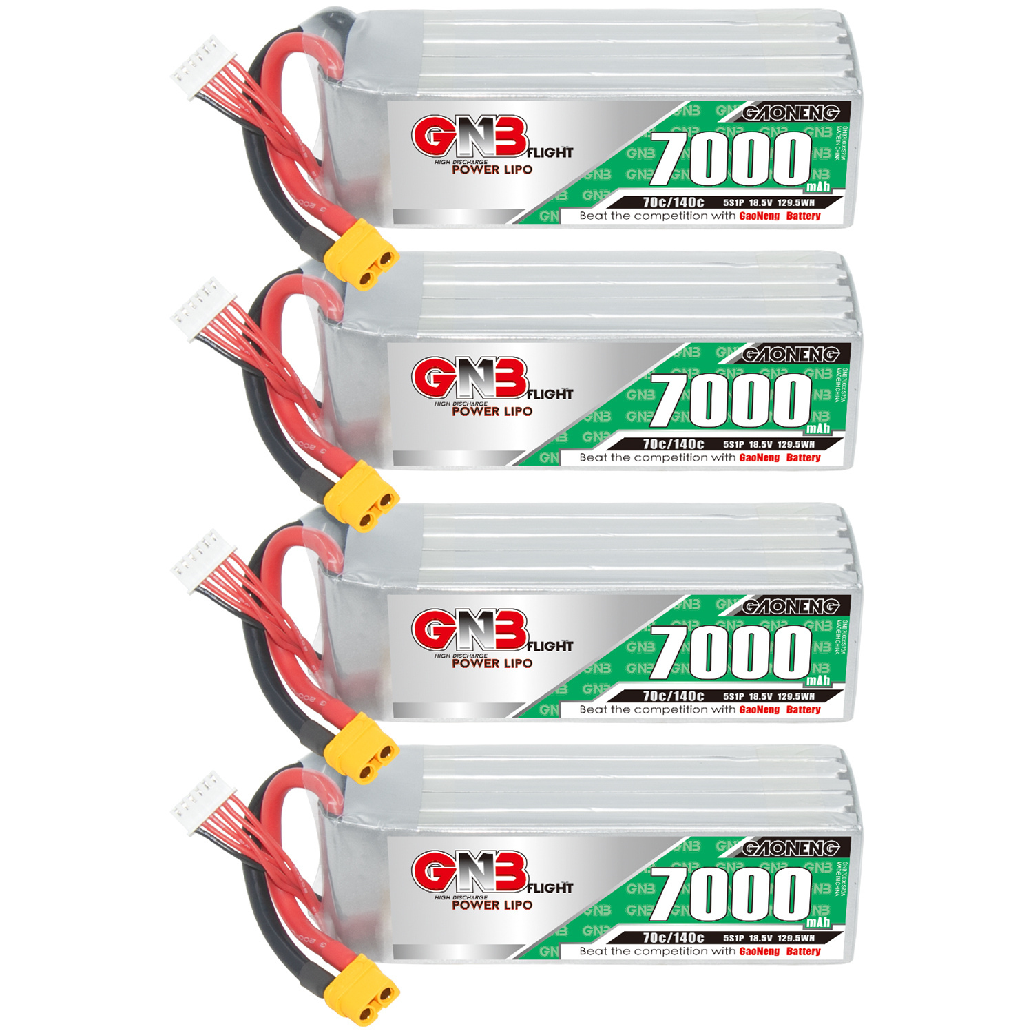 GAONENG GNB 5S 18.5V 7000mAh 70C LiPo Battery XT60