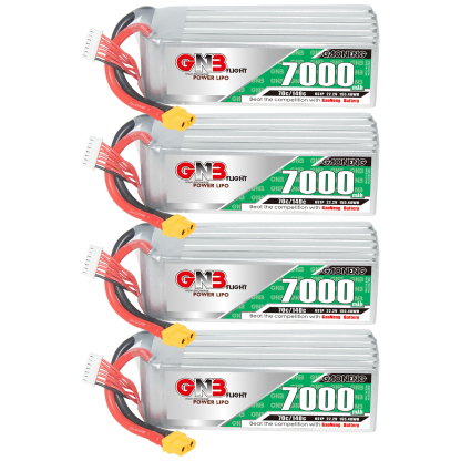 GAONENG GNB 6S 22.2V 7000mAh 70C LiPo Battery XT60