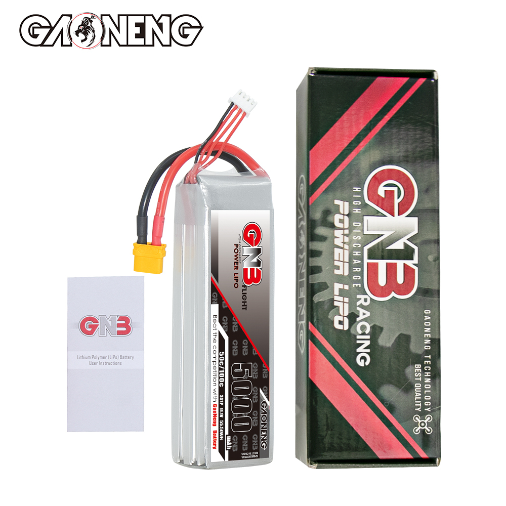 GAONENG GNB 3S 11.1V 5000mAh 50C LiPo Battery XT60