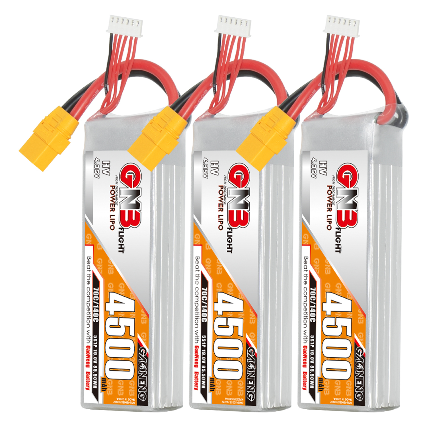 GAONENG GNB LiHV 5S 19V 4500mAh 70C LiPo Battery XT90