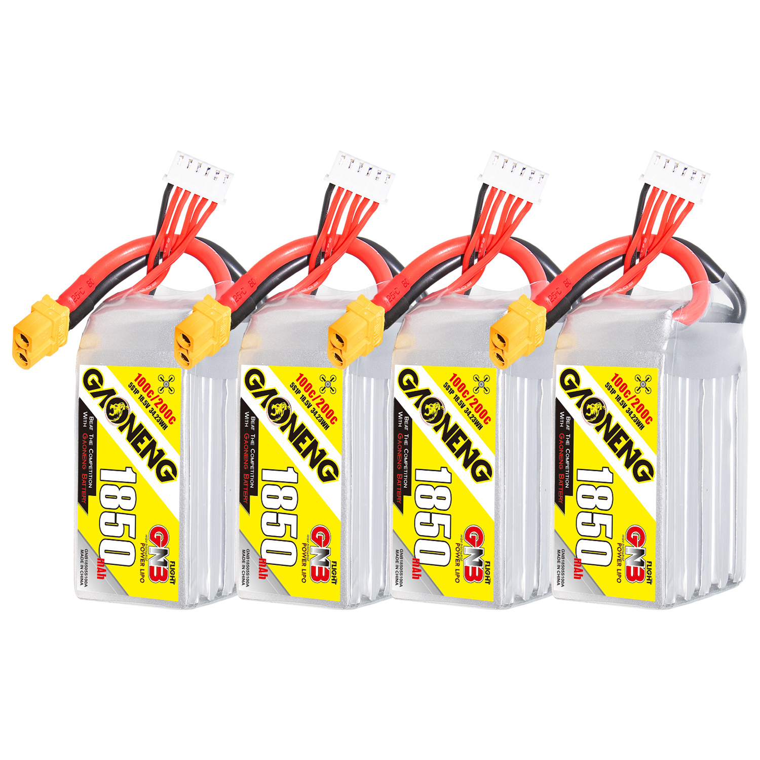 GAONENG GNB 5S 18.5V 1850mAh 100C XT60 LiPo Battery