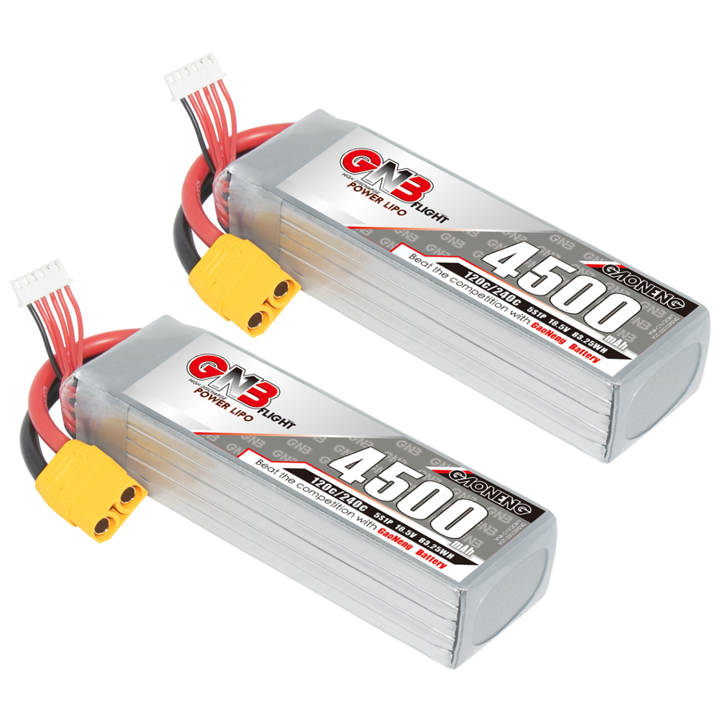 GAONENG GNB 5S 18.5V 4500mAh 120C LiPo Battery XT90