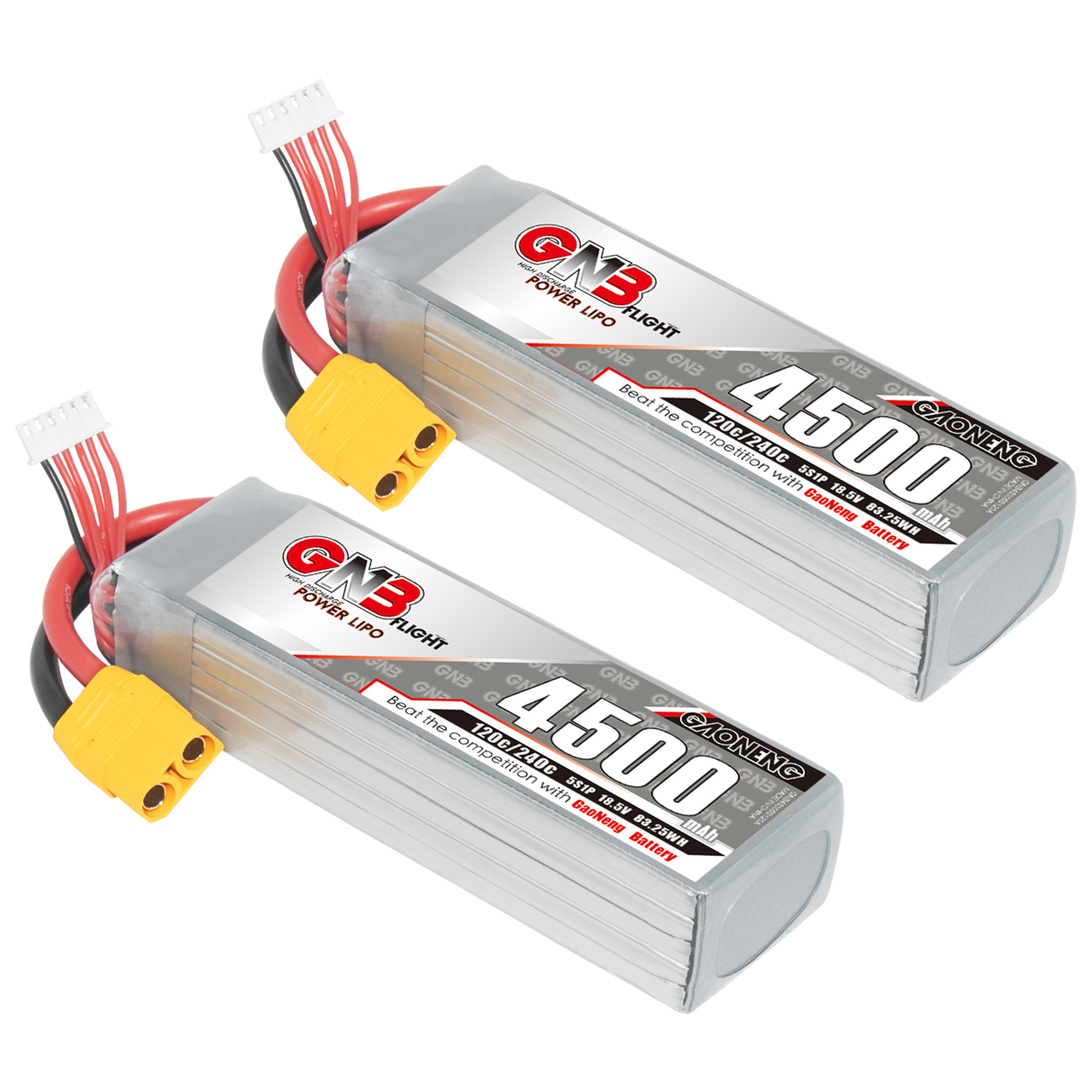 GAONENG GNB 5S 18.5V 4500mAh 120C LiPo Battery XT90