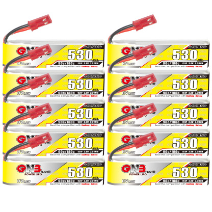 GAONENG GNB LiHV 1S 3.8V 530mAh 90C JST Cabled LiPo Battery