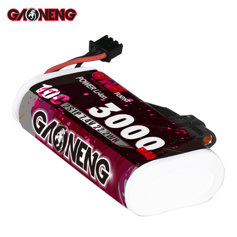 GAONENG GNB 2S 7.4V 3000mAh 10C XT60 Li-ion Battery made with Sony 18650 VTC6
