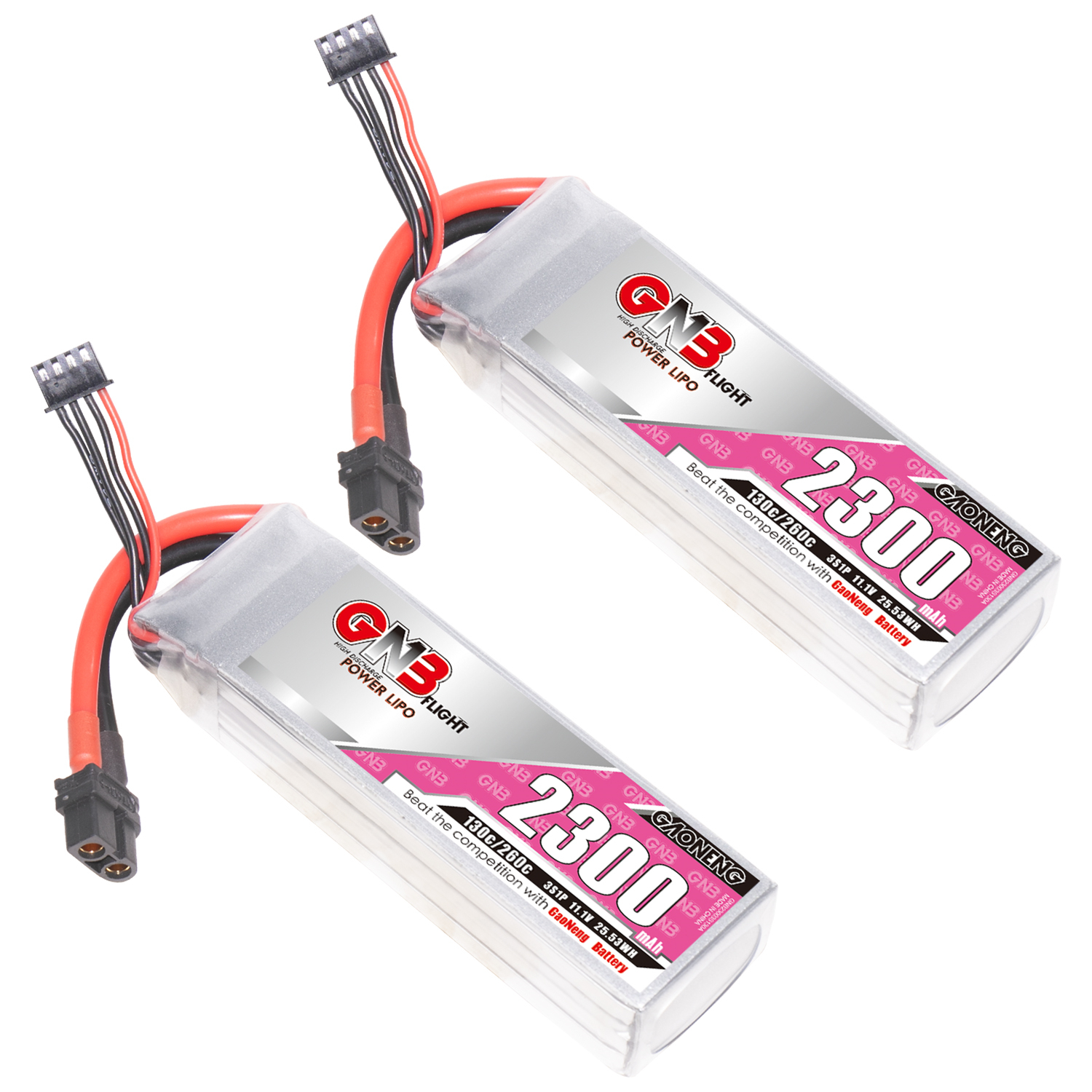 GAONENG GNB 3S 11.1V 2300mAh 130C XT60 LiPo Battery