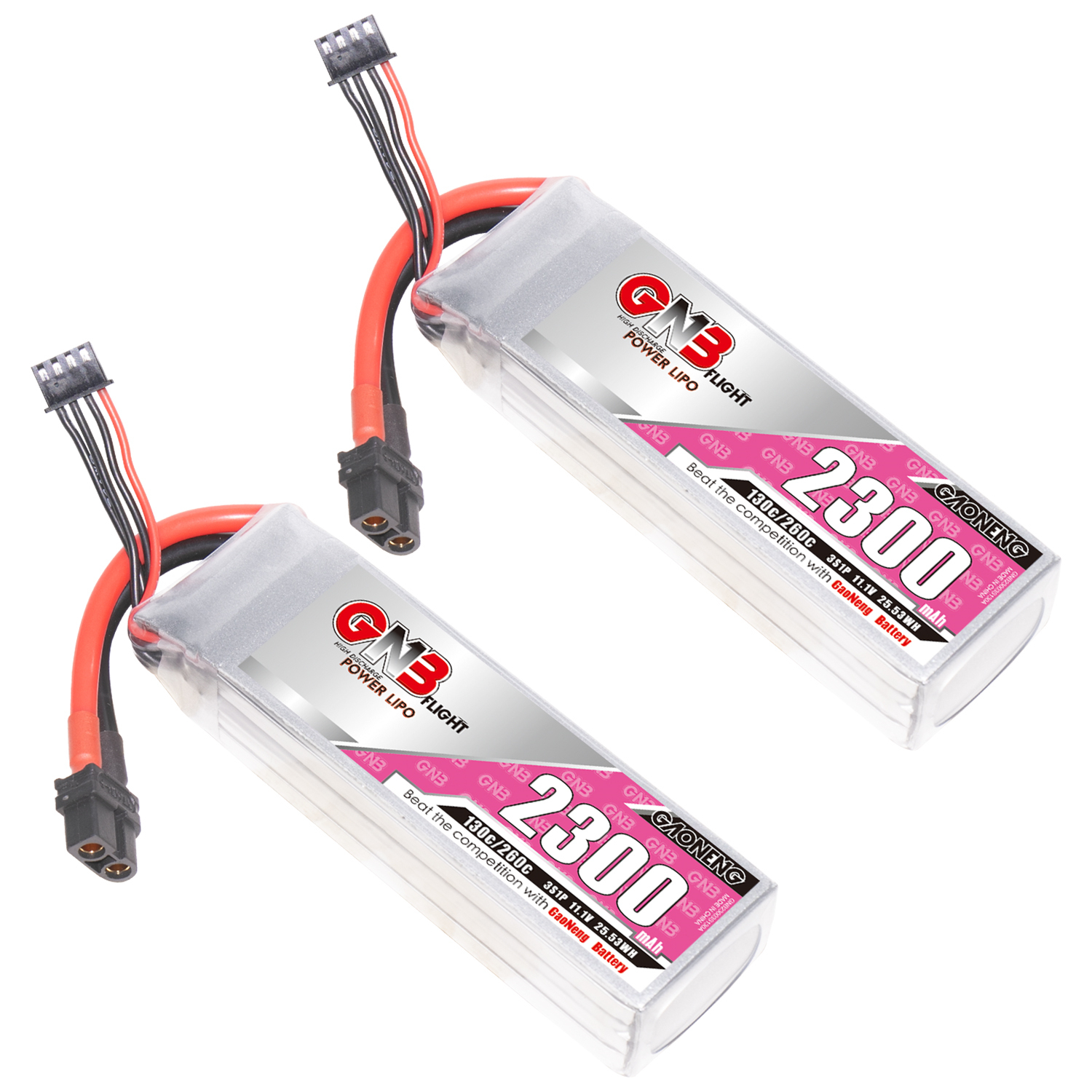 GAONENG GNB 3S 11.1V 2300mAh 130C XT60 LiPo Battery