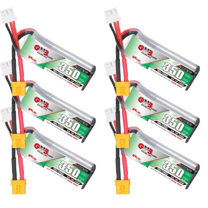 GAONENG GNB LiHV 2S 7.6V 350mAh 70C LiPo Battery XT30