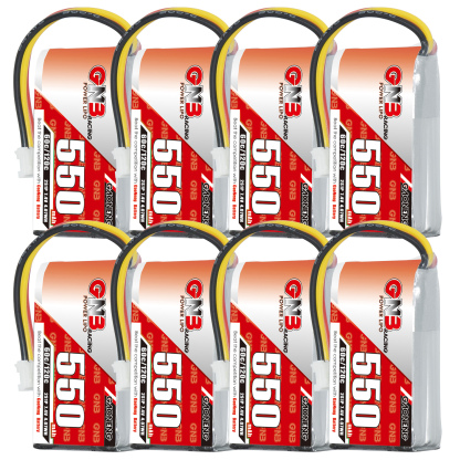 GAONENG GNB 2S 7.4V 550mAh 60C LiPo Battery PH2.0 3Pin Connector
