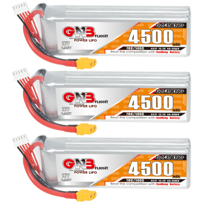 GAONENG GNB LiHV 4S 15.2V 4500mAh 70C LiPo Battery XT60