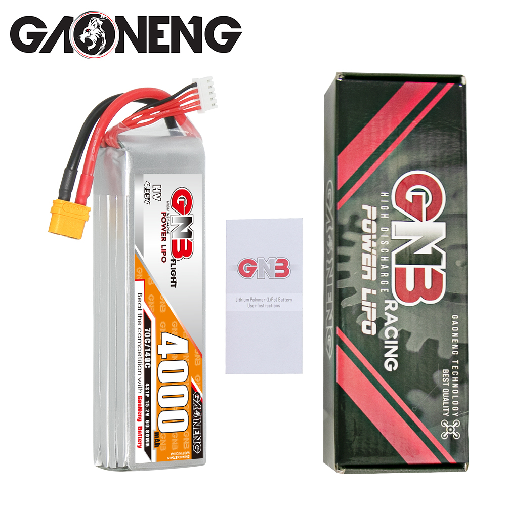 GAONENG GNB LiHV 4S 15.2V 4000mAh 70C LiPo Battery XT60