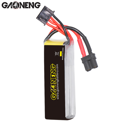 2PCS - GAONENG GNB LiHV 3S 11.4V 380mAh 90C XT30 LiPo Battery