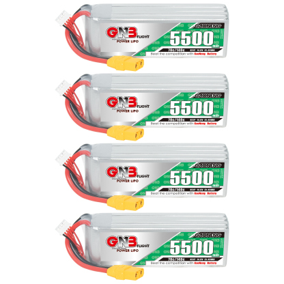 GAONENG GNB 4S 14.8V 5500mAh 70C XT90 LiPo Battery