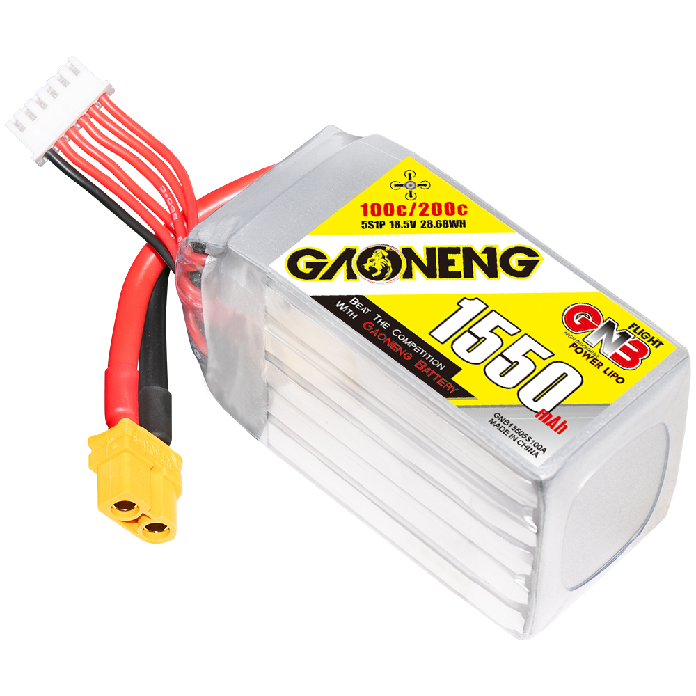 GAONENG GNB 5S 18.5V 1550mAh 100C XT60 LiPo Battery
