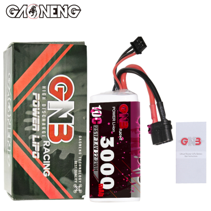 GAONENG GNB 2S 7.4V 3000mAh 10C XT60 Li-ion Battery made with Sony 18650 VTC6