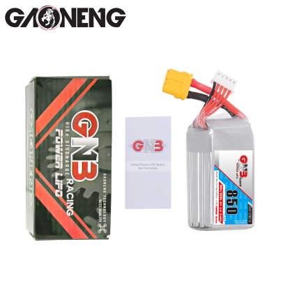 GAONENG GNB 4S 14.8V 850mAh 80C XT60 LiPo Battery