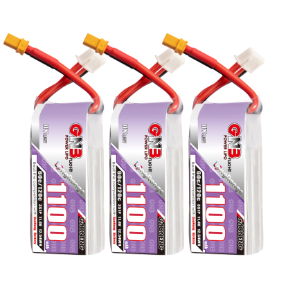 GAONENG GNB LiHV 3S 11.4V 1100mAh 60C XT30 LiPo Battery LongRange