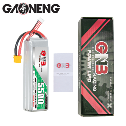 1PCS - GAONENG GNB 3S 11.1V 5500mAh 70C LiPo Battery XT60