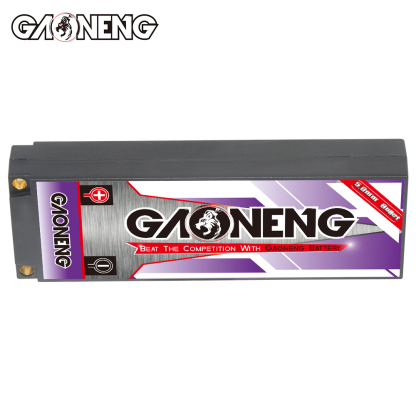 1PC - GAONENG GNB LiHV 2S 7.6V 6000mAh 130C Hard Case LCG LiPo Battery T-Plug