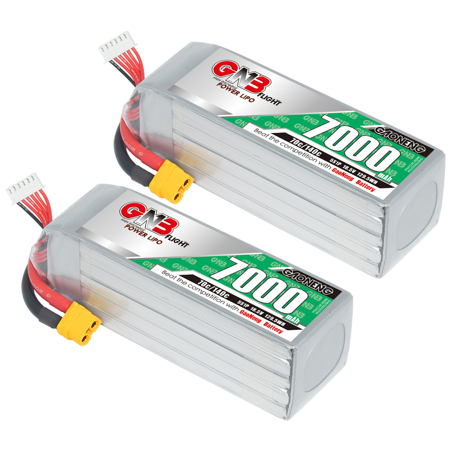 GAONENG GNB 5S 18.5V 7000mAh 70C LiPo Battery XT60