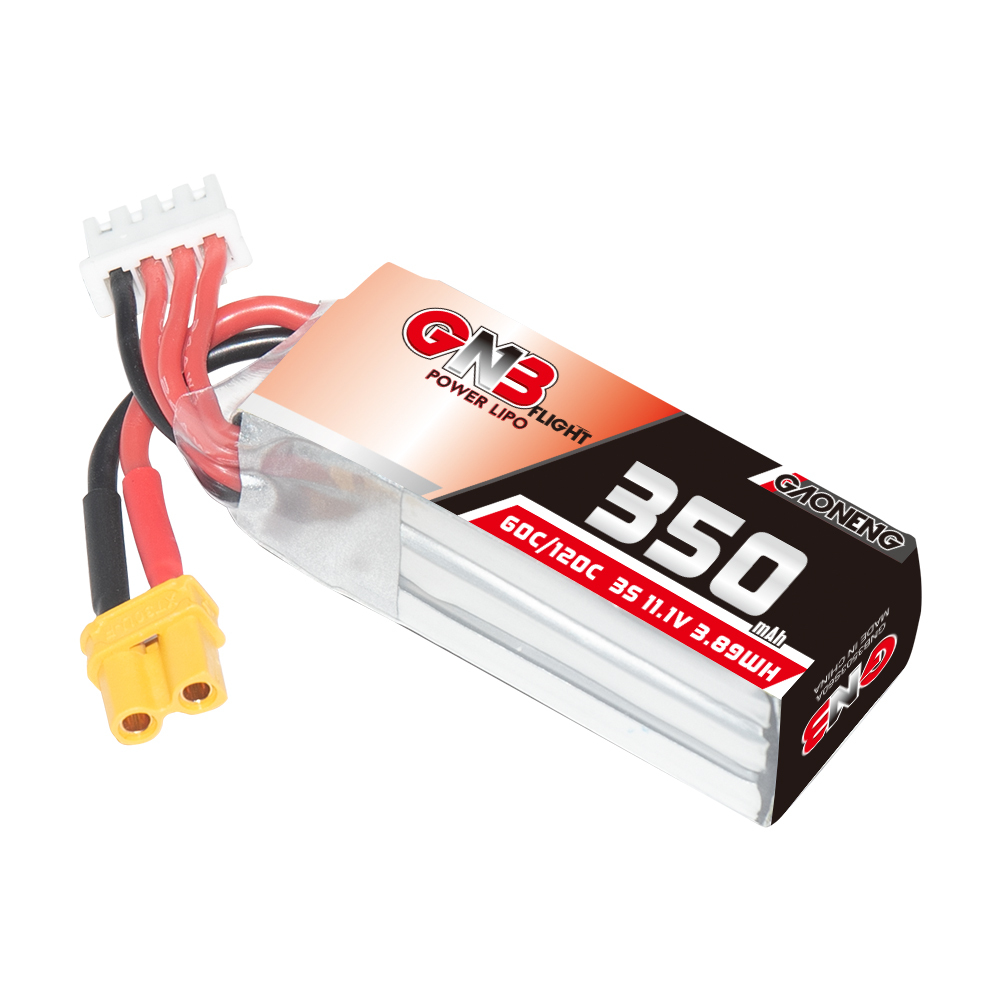 GAONENG GNB 3S 11.1V 350mAh 60C XT30 LiPo Battery