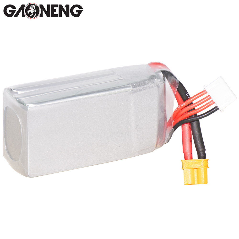 2PCS - GAONENG GNB 3S 11.1V 850mAh 80C XT30 LiPo Battery