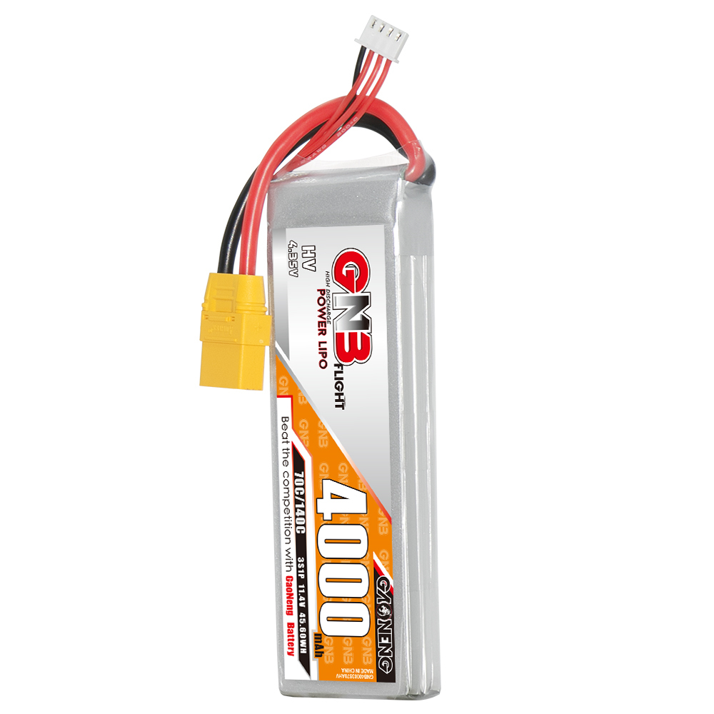GAONENG GNB LiHV 3S 11.4V 4000mAh 70C LiPo Battery XT90