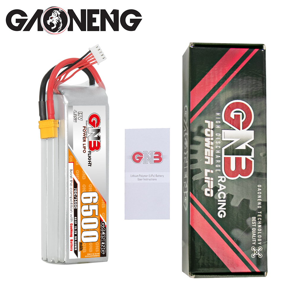 GAONENG GNB HV 4S 15.2V 6500mAh 70C XT60 LiPo Battery