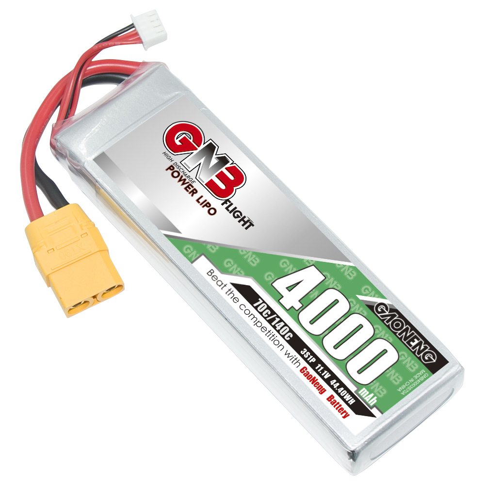 GAONENG GNB 3S 11.1V 4000mAh 70C LiPo Battery XT90