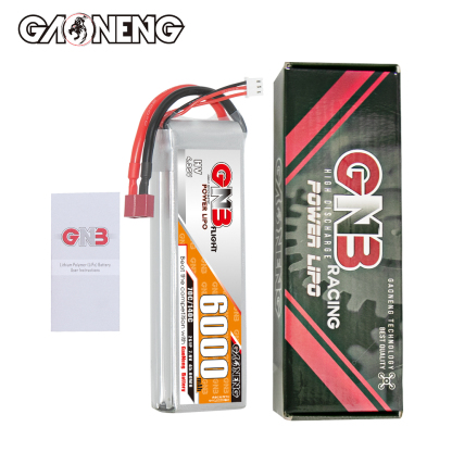 GAONENG GNB HV 2S 7.6V 6000mAh 70C LiPo Battery T-PLUG